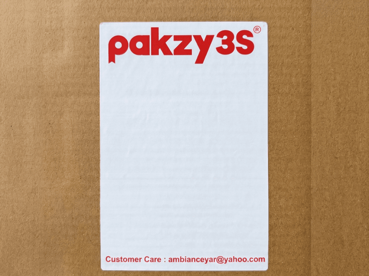 Printed Barcode Labels